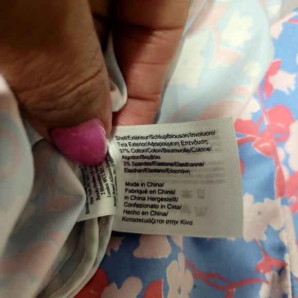 Brooks Brothers Floral A-Line Dress SZ 2 - Picture 5 of 6